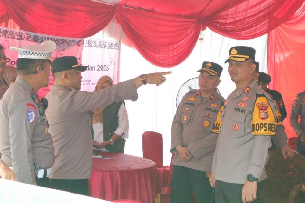 Sebanyak 269 Personel Polres Inhu Siap Amankan Perayaan Idulfitri