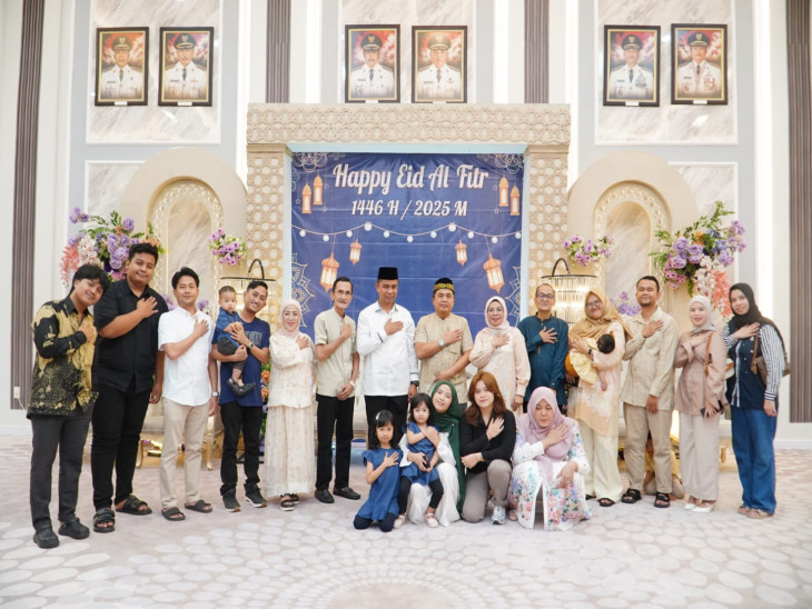 Bupati Kampar Gelar Open Hause di Rumah Dinas