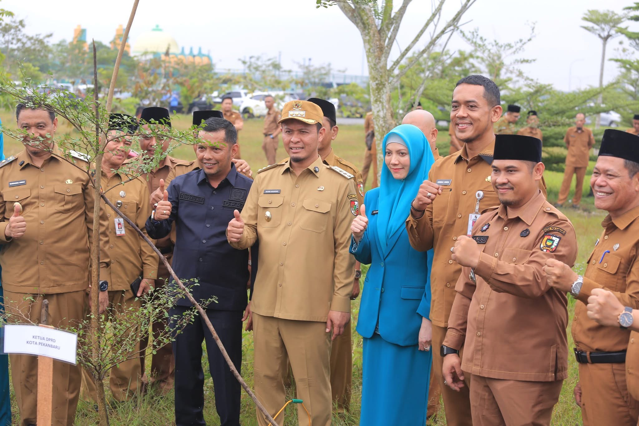 Wali Kota Pekanbaru Gerakkan Penanaman 15.000 PohonÂ 