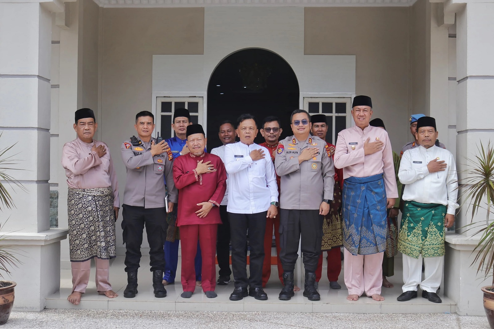 Pemkab Kepulauan Meranti Sambut Silaturahmi Kapolres, Perkuat Sinergi Jaga Kamtibmas