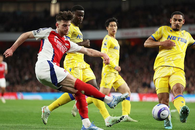 Arsenal Ditahan Imbang Crystal Palace dengan Skor 2-2