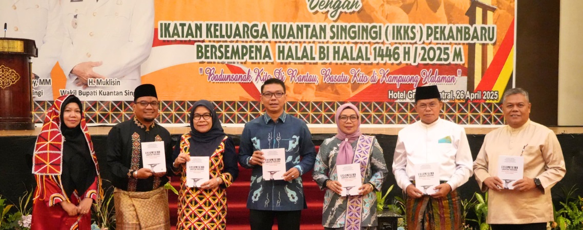 Pj Sekda Kuansing Hadiri Halal Bi Halal IKKS Pekanbaru