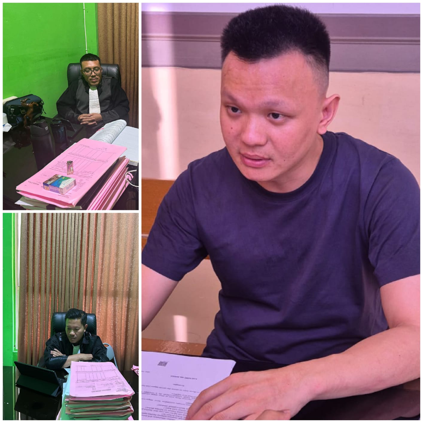 JPU Kejari Rohil Tuntut Terdakwa Kartono Alias Ahuat Dengan Pasal Hukuman Mati