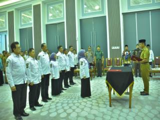 Bupati Lantik Pengurus Badan Narkotika Kabupaten Kampar