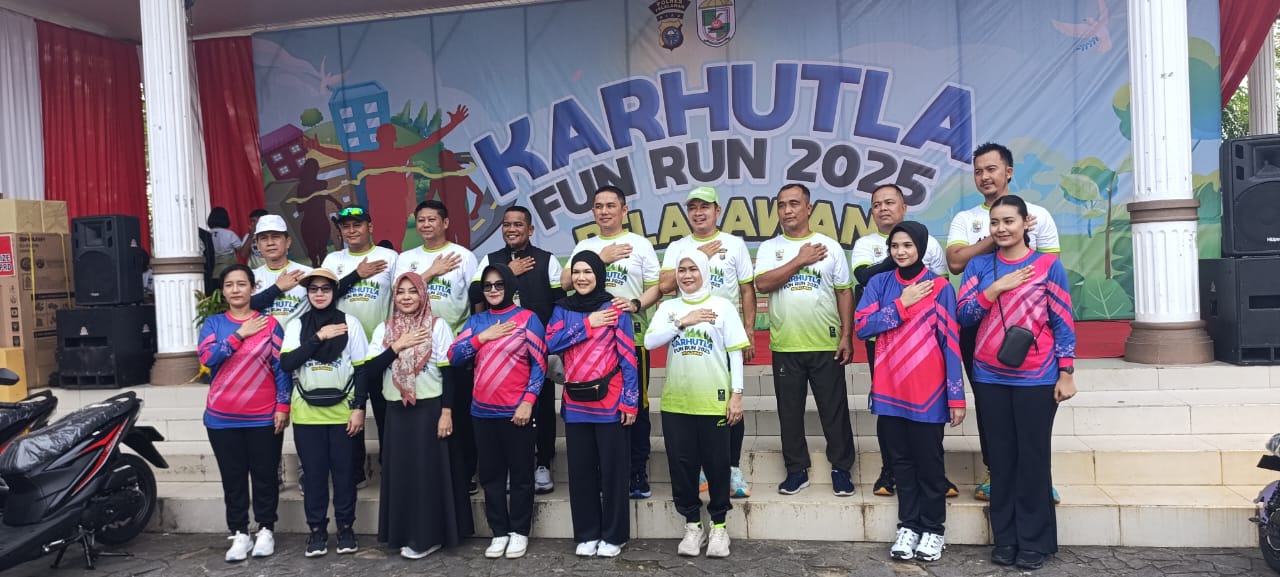 Bupati Pelalawan Ikuti Karhutla Fun Run 2025