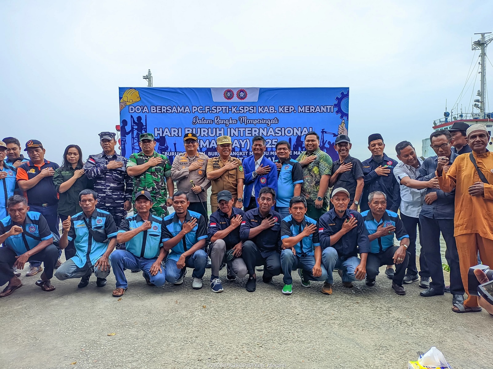 Hadiri Peringatan May Day, Bupati Asmar Ucapkan Terima Kasih untuk Buruh