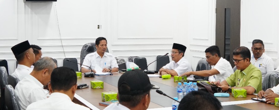 Wabup Kuansing Gelar Rakor Pembentukan Koperasi Merah Putih