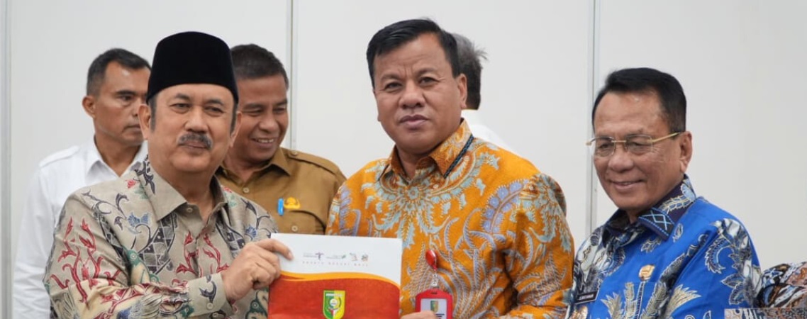 Bupati Kuansing Sampaikan Langsung Aspirasi Daerah ke Bappenas