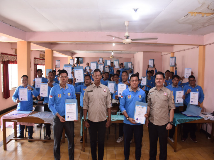 Sebanyak 42 Generasi Muda Voli Kampar Resmi Berlisensi Sebagai Pelatih dan Wasit