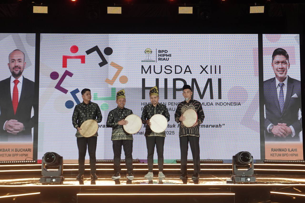 Gubernur Riau Buka MUSDA XIII HIPMI: Dorong Inovasi dan Sinergi Ekonomi Daerah