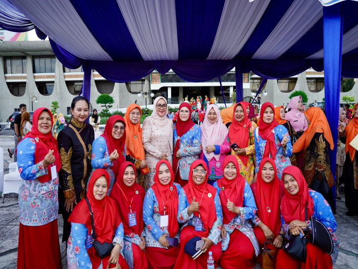 HUT PP PAUD Ke-68 Tahun 2025 Tingkat Provinsi Riau, Kabupaten Kampar Bertabur Juara