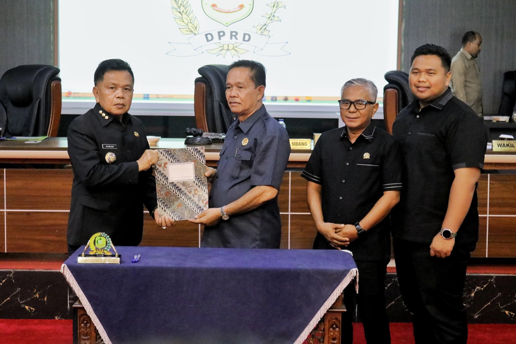 Bupati Asmar Tandatangani Nota Kesepahaman Ranwal RPJMD 2025-2029