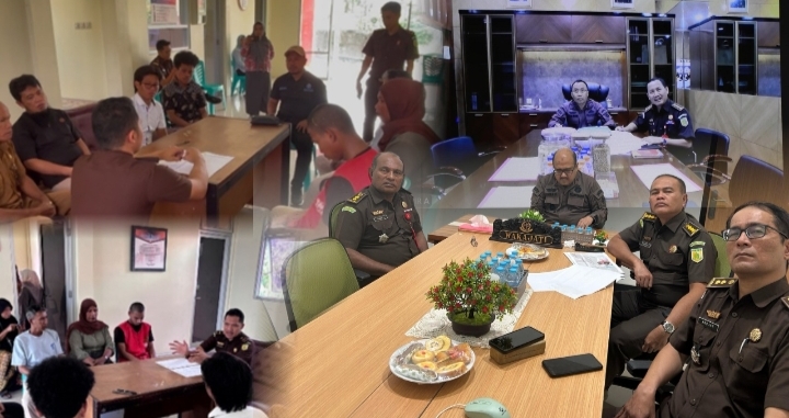Jajaran Kejati Maluku Berhasil Menghentikan Perkara Pidana Berdasarkan Keadilan RestoratifÂ