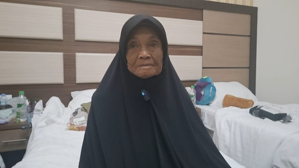 Kisah Gembira Nenek Sutiah Sunyoto, Berhaji di Usia 107 Tahun