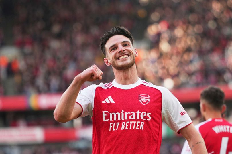 Gol Tunggal Declan Rice Bawa Arsenal Menang atas Newcastle