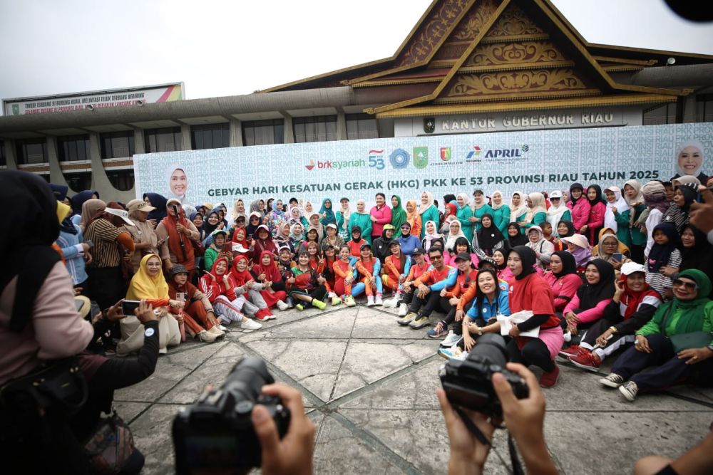 HKG Ke-53 PKK Riau, Hadirkan Layanan Kesehatan Gratis dan Bazar Murah
