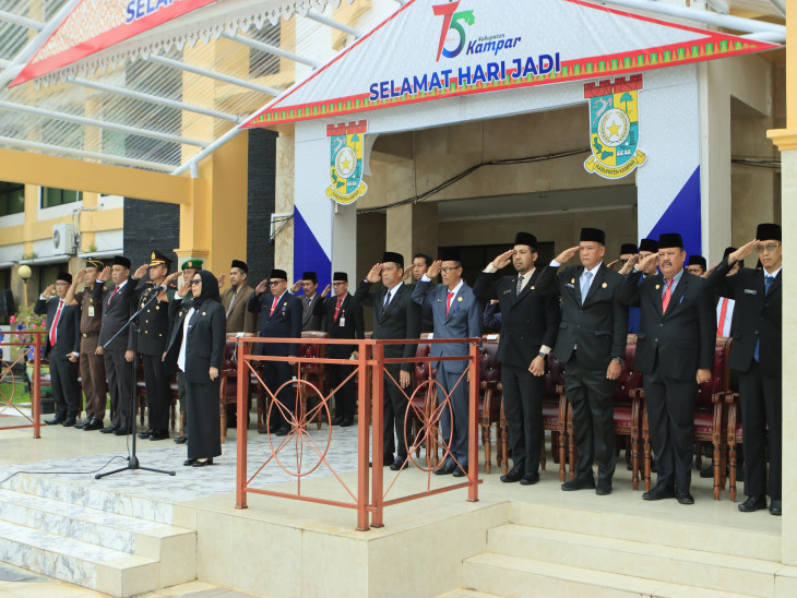 Wakil Bupati Kampar Pimpin Upacara Peringatan Hari Kebangkitan Nasional ke-117