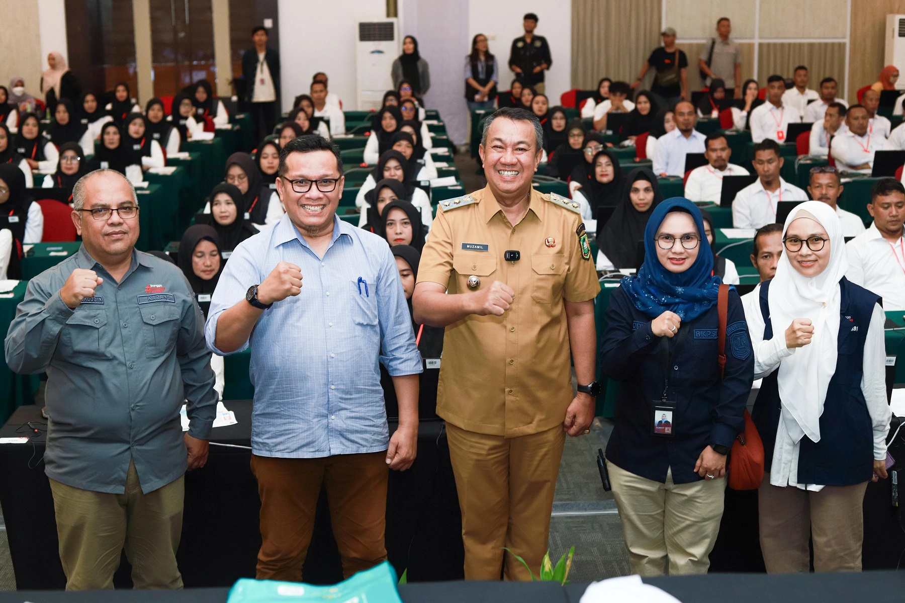 Wakil Bupati Muzamil Tinjau Pelaksanaan Ujian PPPK Tahap II Kepulauan Meranti