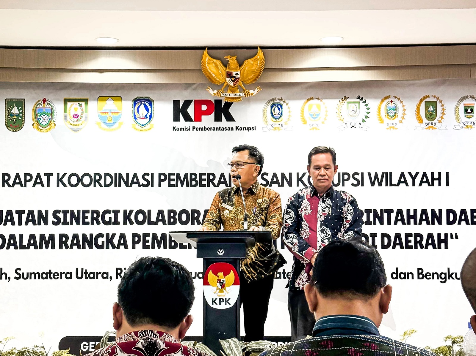 Perkuat Sinergi, Bupati Asmar Rakor Bersama KPK di Gedung Merah Putih