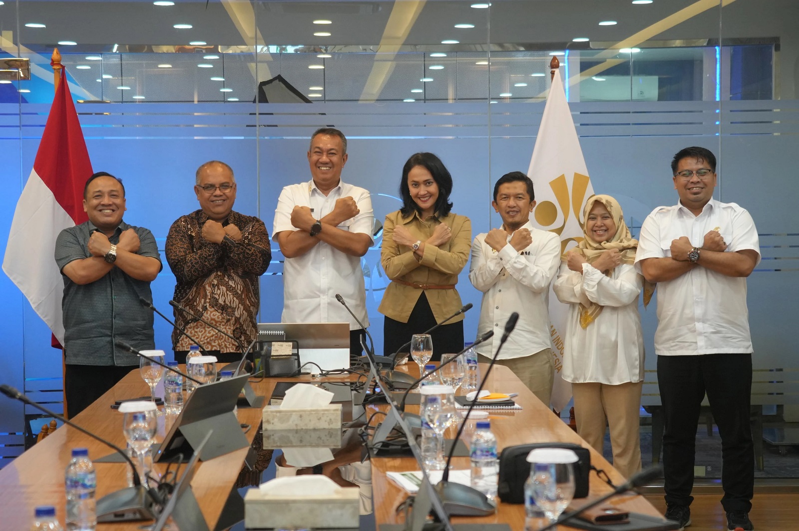 Temui Wakil Menteri P2MI, Wabup Bahas Perlindungan Pekerja Migran Meranti di Luar Negeri