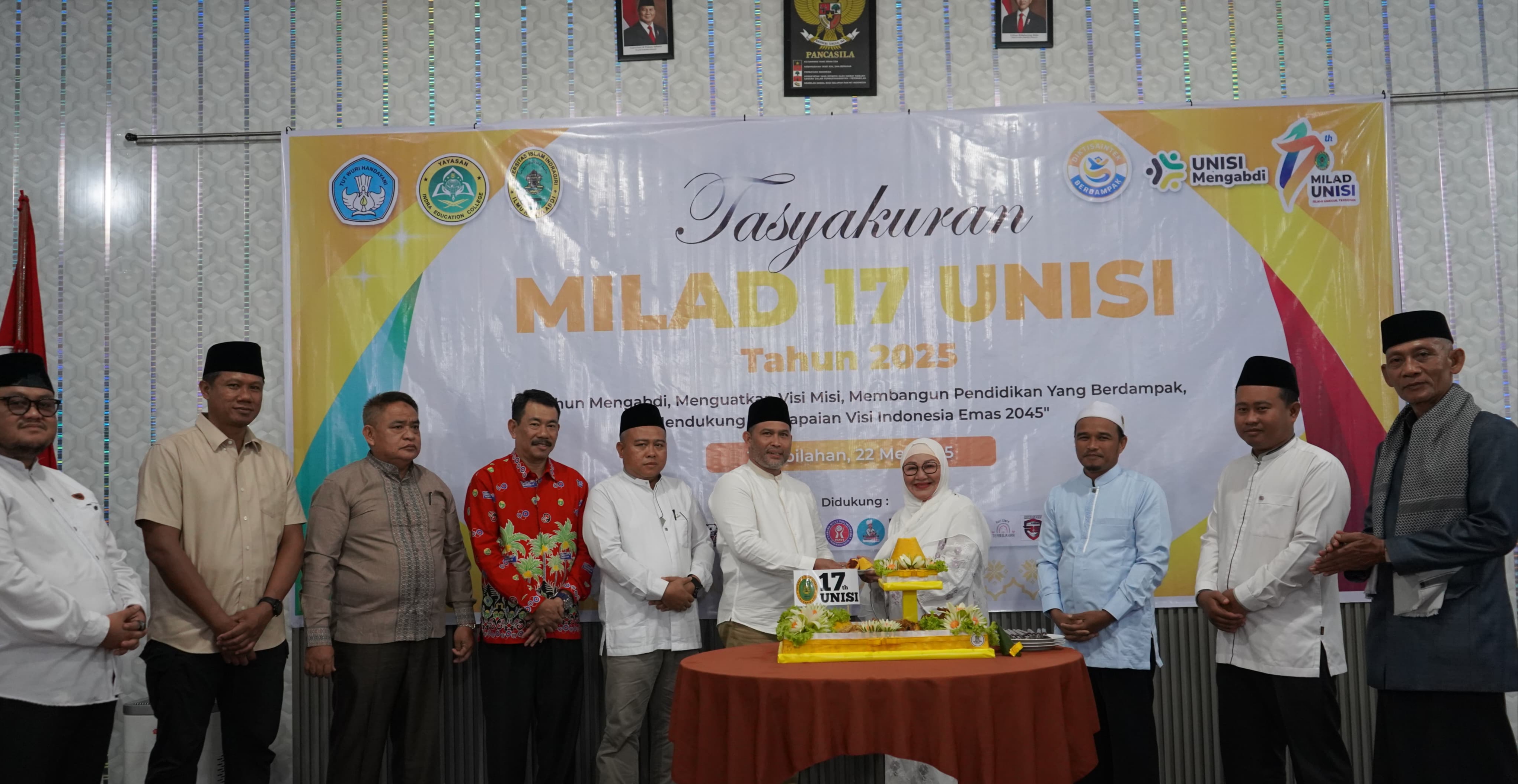 Pemkab Inhil Hadiri Milad ke-17 UNISI, Dukung Peningkatan Kualitas Pendidikan di Daerah