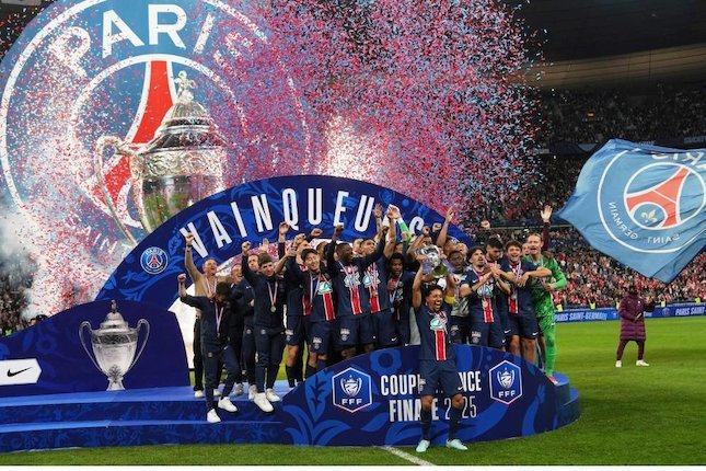 Bantai Reims 3-0, PSG Juara Piala Prancis 2024/2025