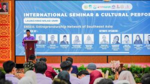 UMRI Dorong Mahasiswa Jadi Pelaku Usaha Lewat Seminar Internasional ENSEA