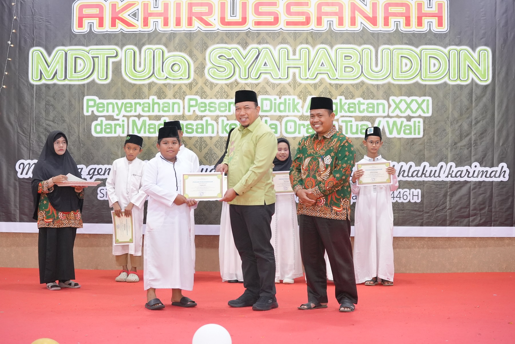 Husni Merza; Mari Bangun Generasi Islami Bermarwah dan Berakhlak Karimah