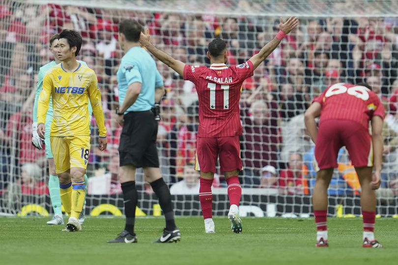 Liverpool Ditahan Imbang Crystal Palace dengan Skor 1-1