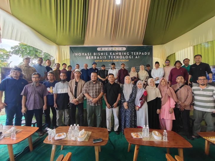 Pemkab Kampar Dukung Penuh Inovasi Bisnis Kambing Terpadu Berbasis AI