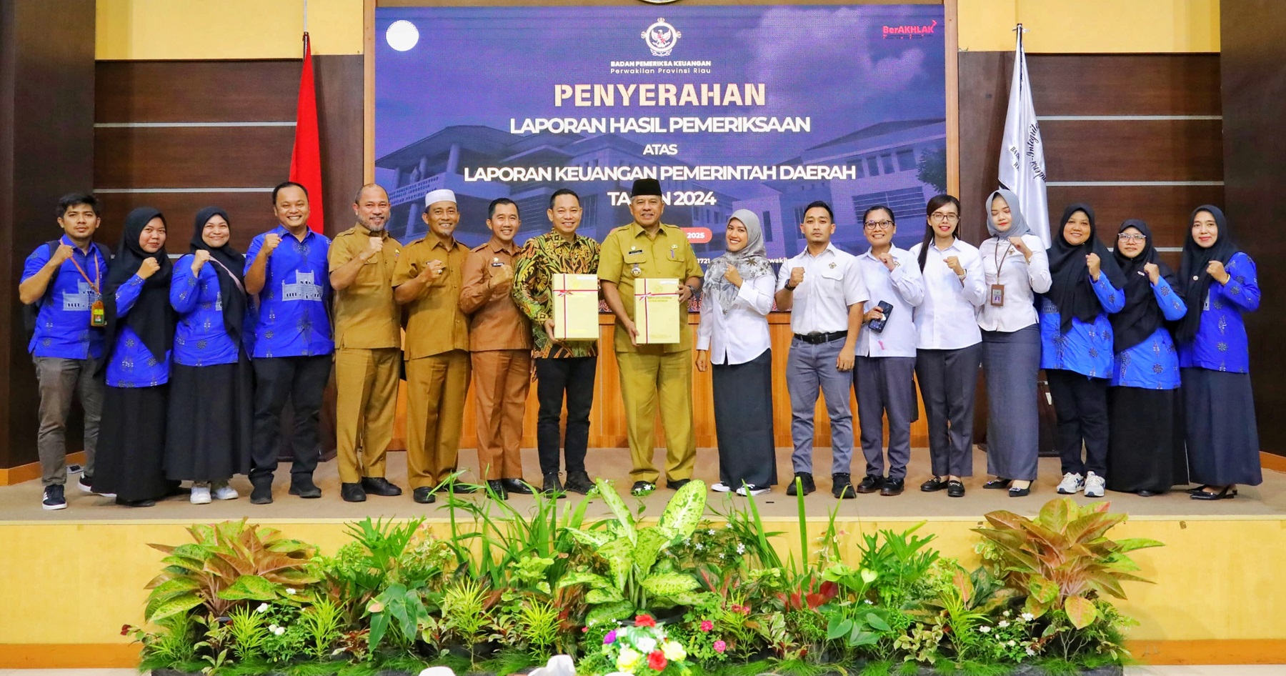 Pemkab Siak Pertahankan Opini WTP ke - 14 kali Berturut-turut