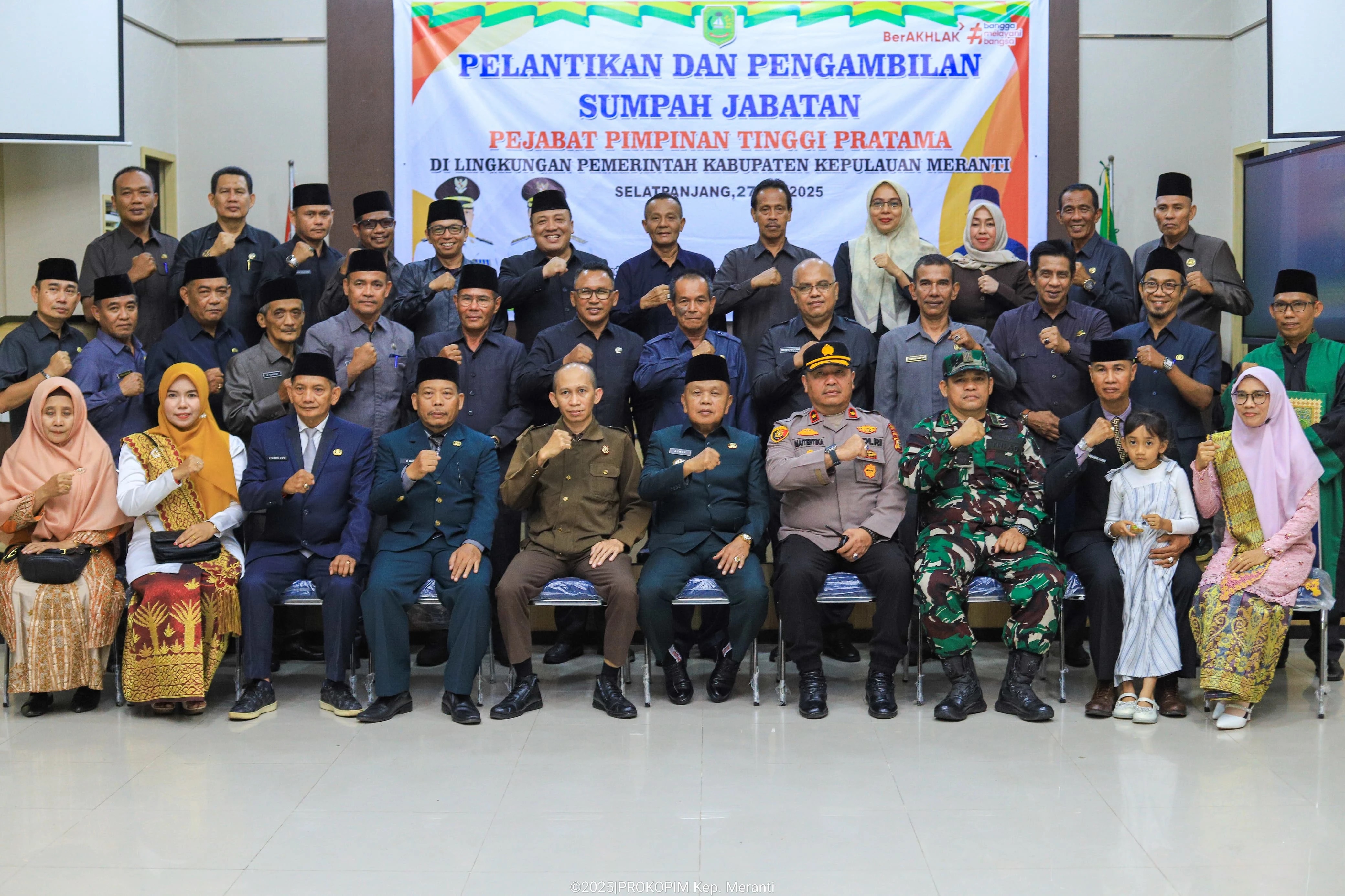 Bupati Asmar Lantik 3 Pejabat Eselon II