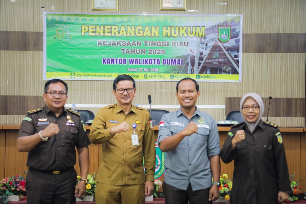 Kejati Riau Gelar Sosialisasi Penerangan Hukum di Dumai Kota Idaman