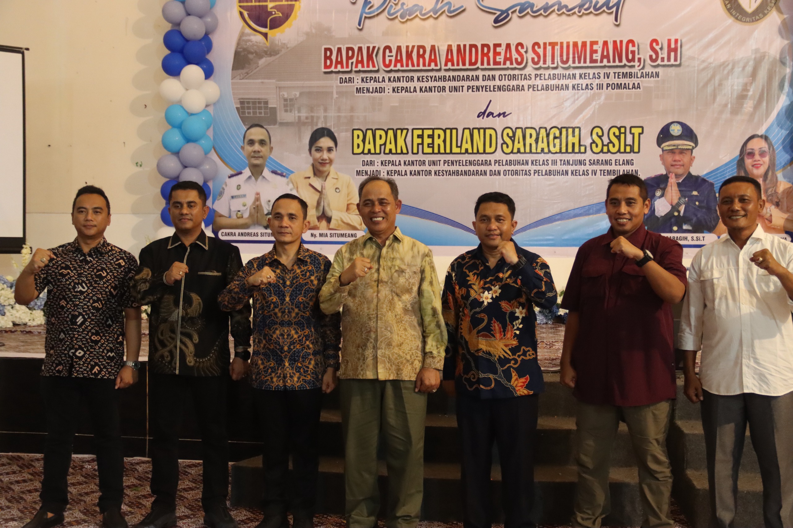 Pisah Sambut Kepala KSOP, Bupati Herman Harap Sinergitas Majukan Sektor Maritim