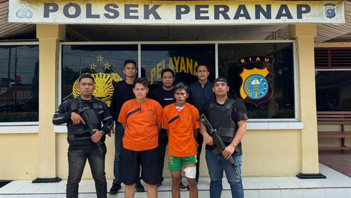 Ditangkap Polisi, Ini Tampang Duo Pembunuh Bos Sawit di Inhu, Korban Dibuang ke Sungai