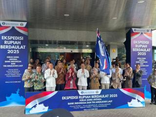 Pemprov Riau dan Bank Indonesia Lepas Tim Ekspedisi Rupiah Berdaulat