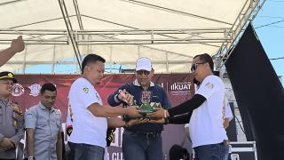 Semarak 12 Tahun TRKC-Inhil, Ratusan Rider RX King Padati Tembilahan