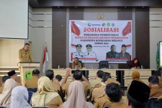 Buka Sosialisasi, Wabup Dukung Percepatan Pembentukan Koperasi Merah Putih di Kepulauan Meranti