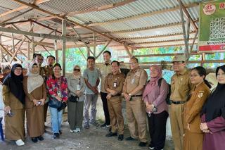 Distankan Pantau Kesehatan Sapi Kurban Presiden RI di Kota Pekanbaru