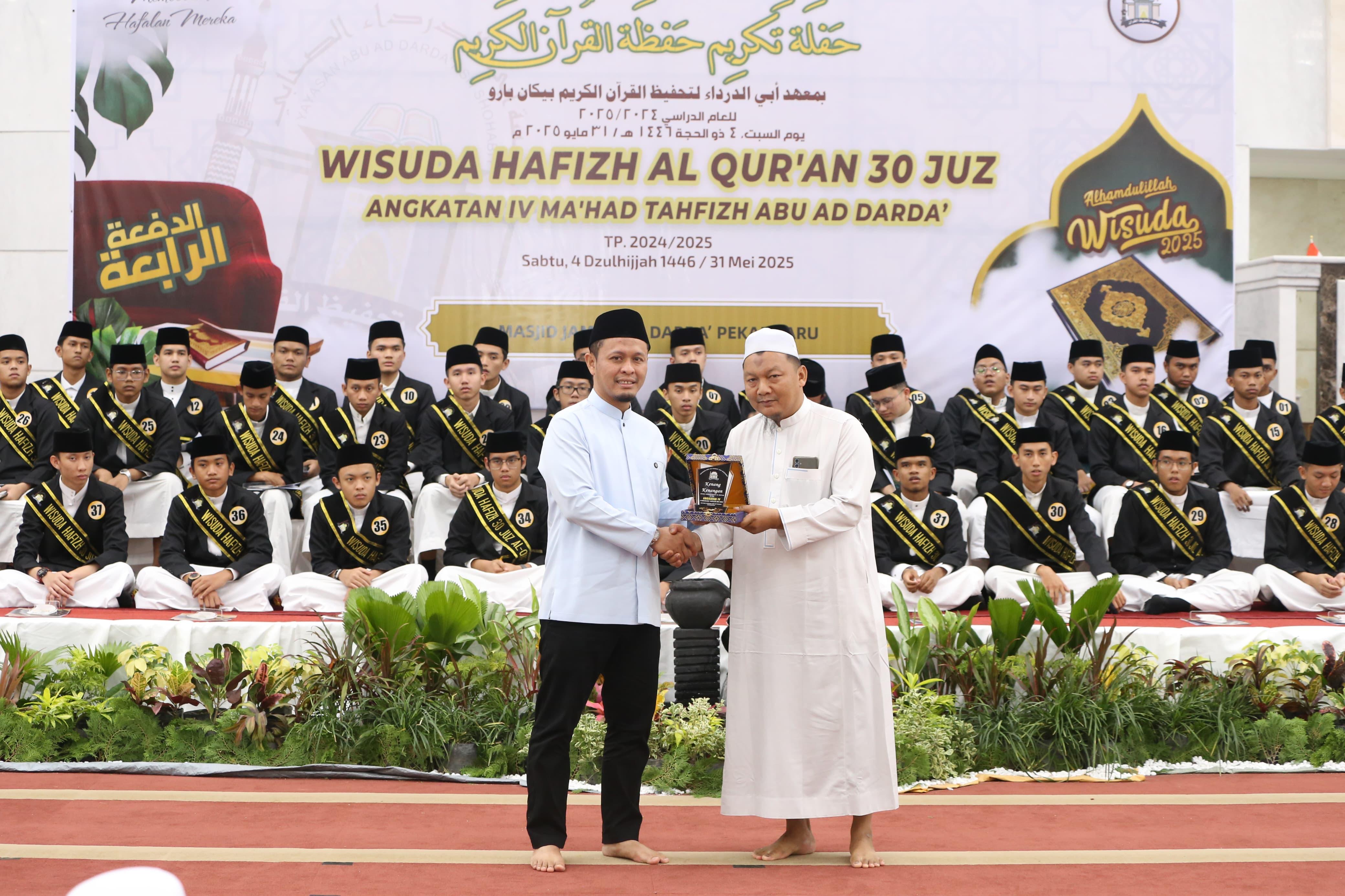 Wako Pekanbaru Agung Nugroho Siapkan Beasiswa Khusus Penghafal Alquran