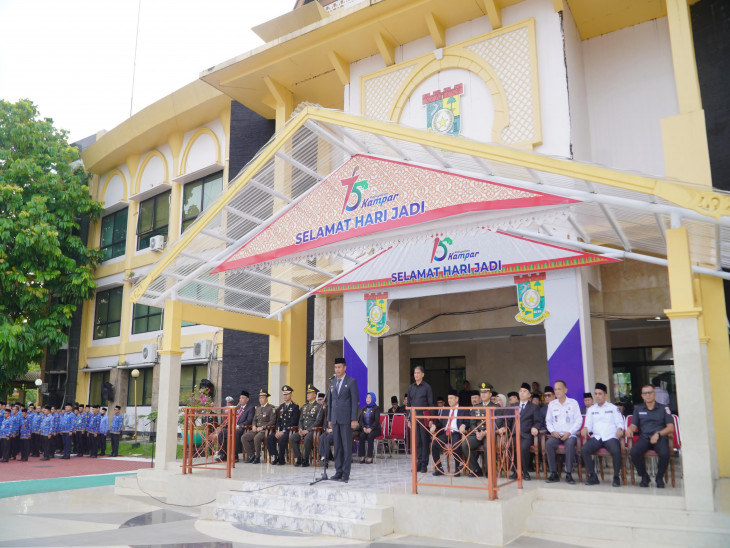 Bupati Kampar Tegaskan untuk Jadikan Pancasila Sebagai Pedoman dan Sumber Inspirasi