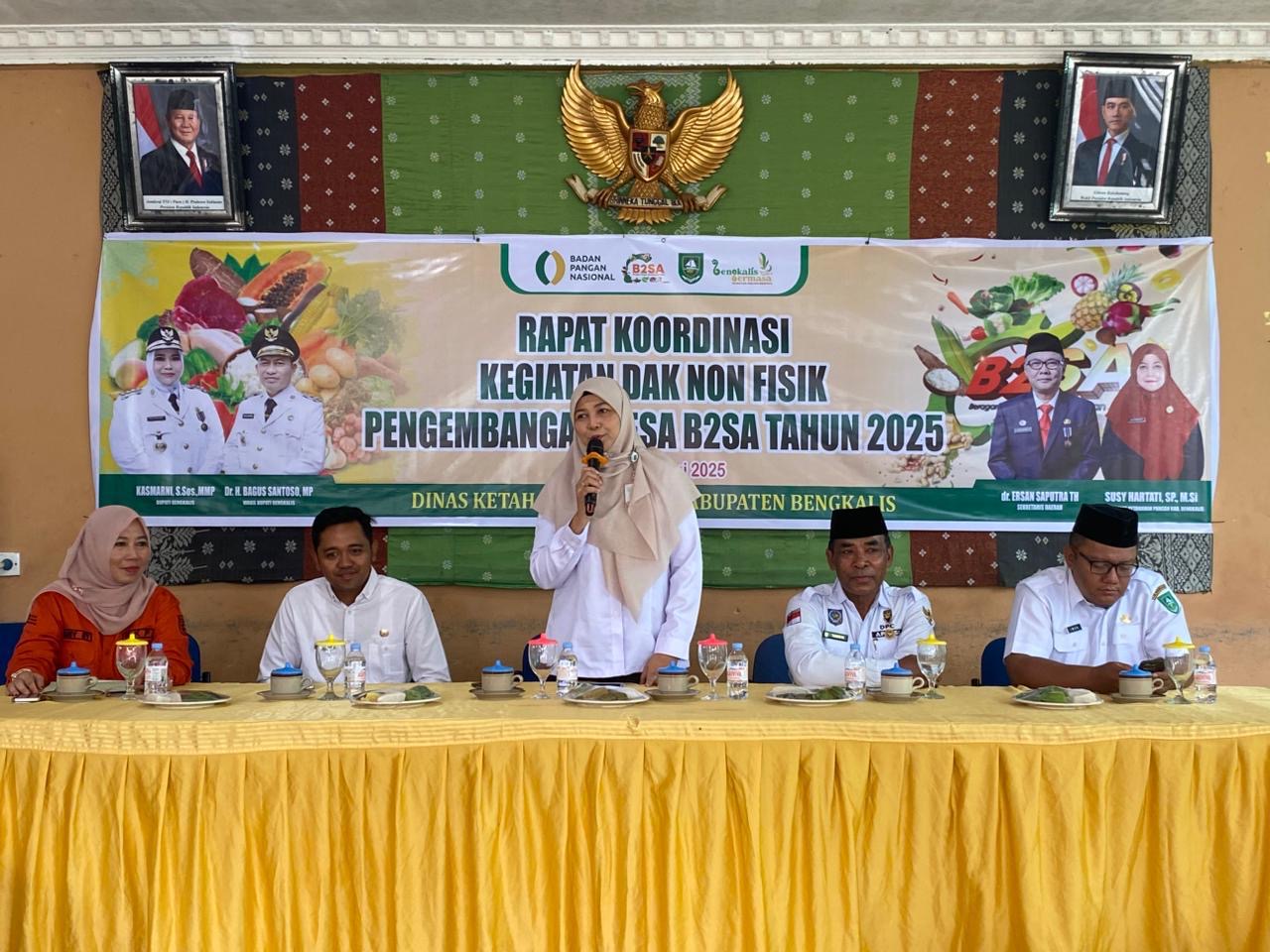 DKP Bengkalis Tingkatkan Kualitas Konsumsi Pangan Melalui Pengembangan Desa B2SA