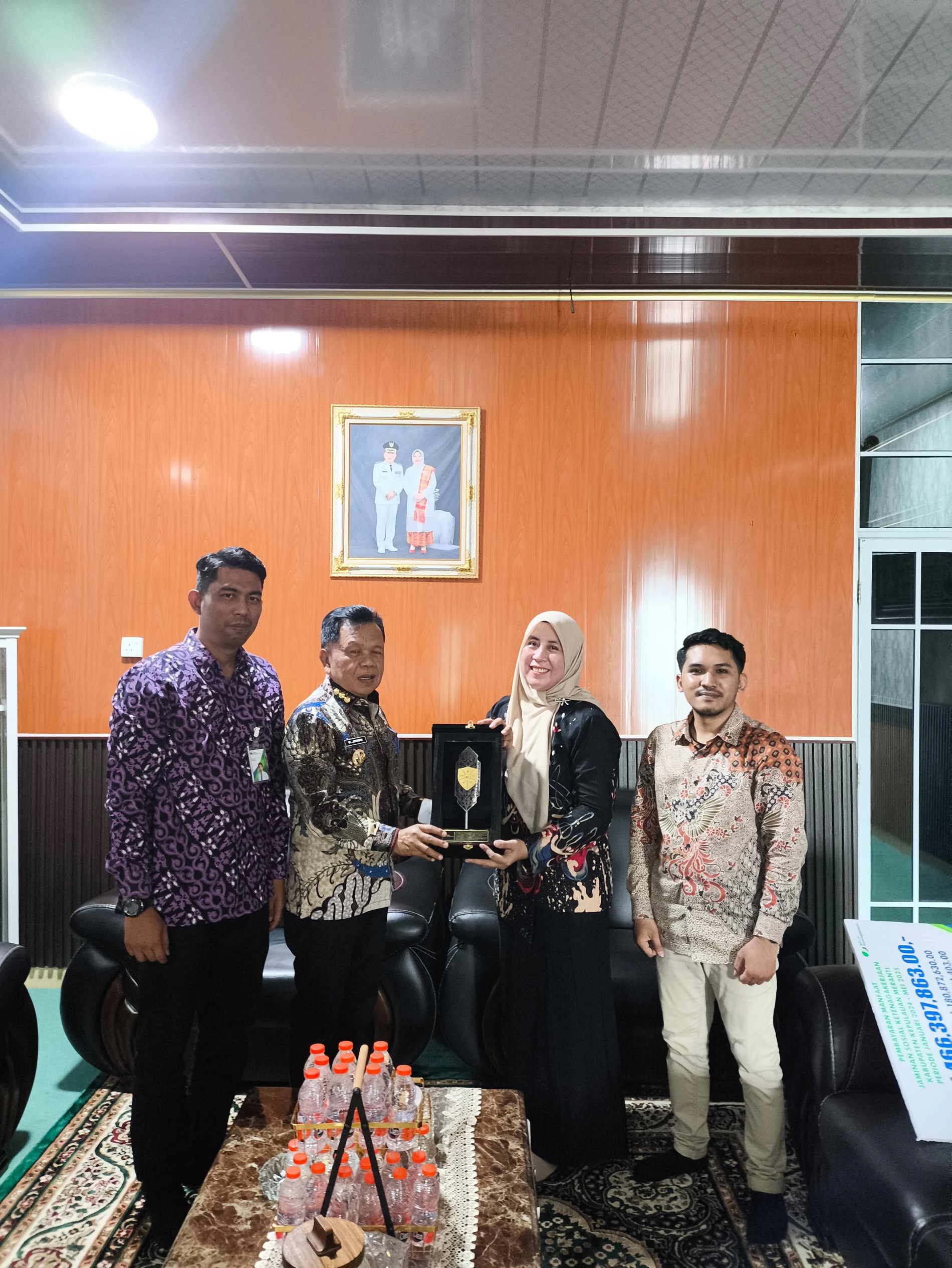 Bupati Asmar Sambut Audiensi Kepala BPJS Ketenagakerjaan Cabang Dumai