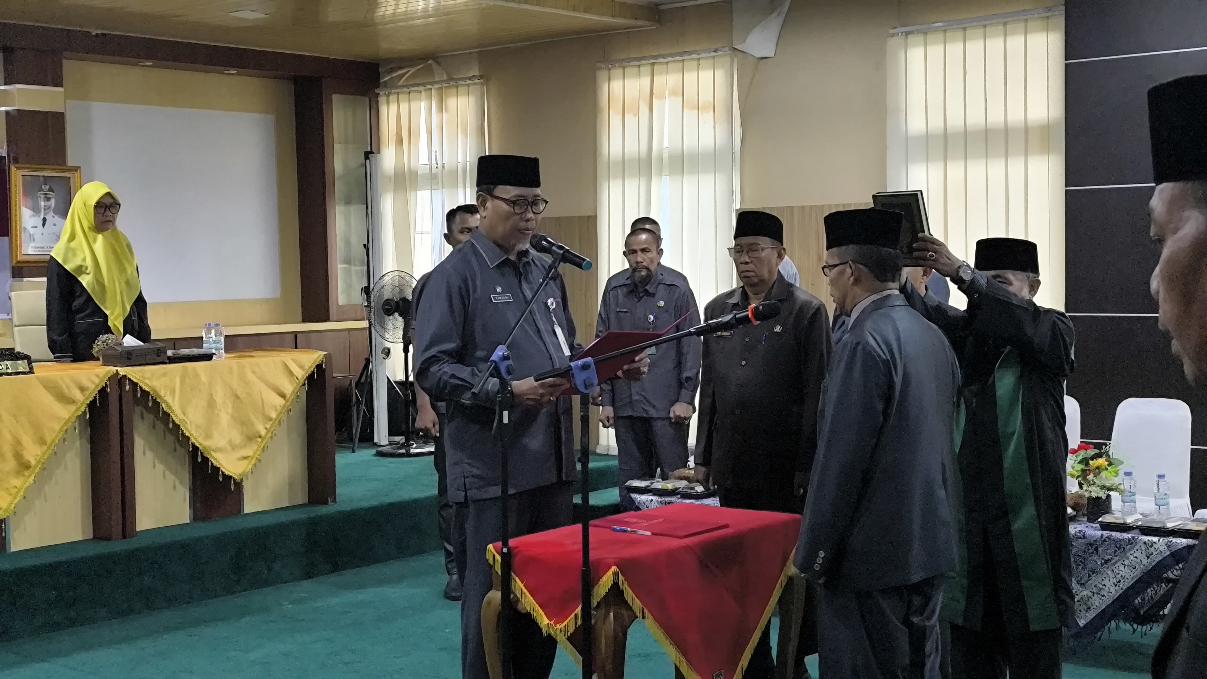 Hadiri Pelantikan Pejabat Fungsional, Sekda Ajak Tingkatkan Kinerja Bersama