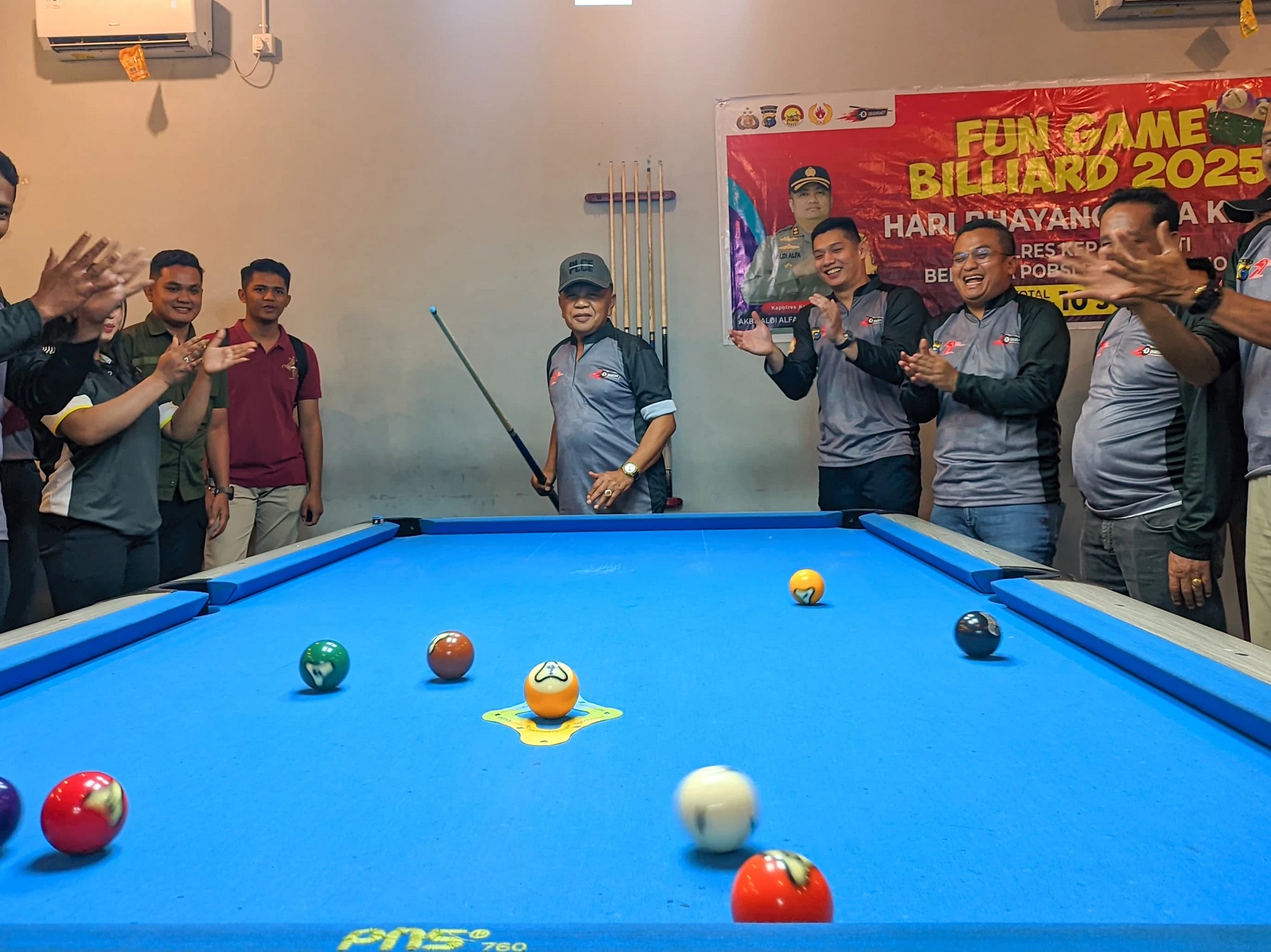 Bupati Asmar Buka Fun Game Billiard 2025