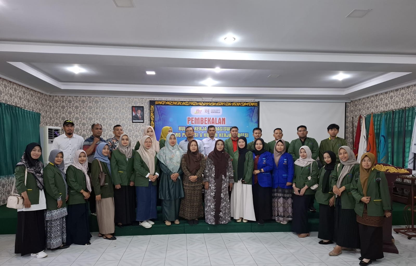 Institut Syariah Negeri Junjungan Bengkalis Gelar Pembekalan KKM, Magang Profesi dan KKP