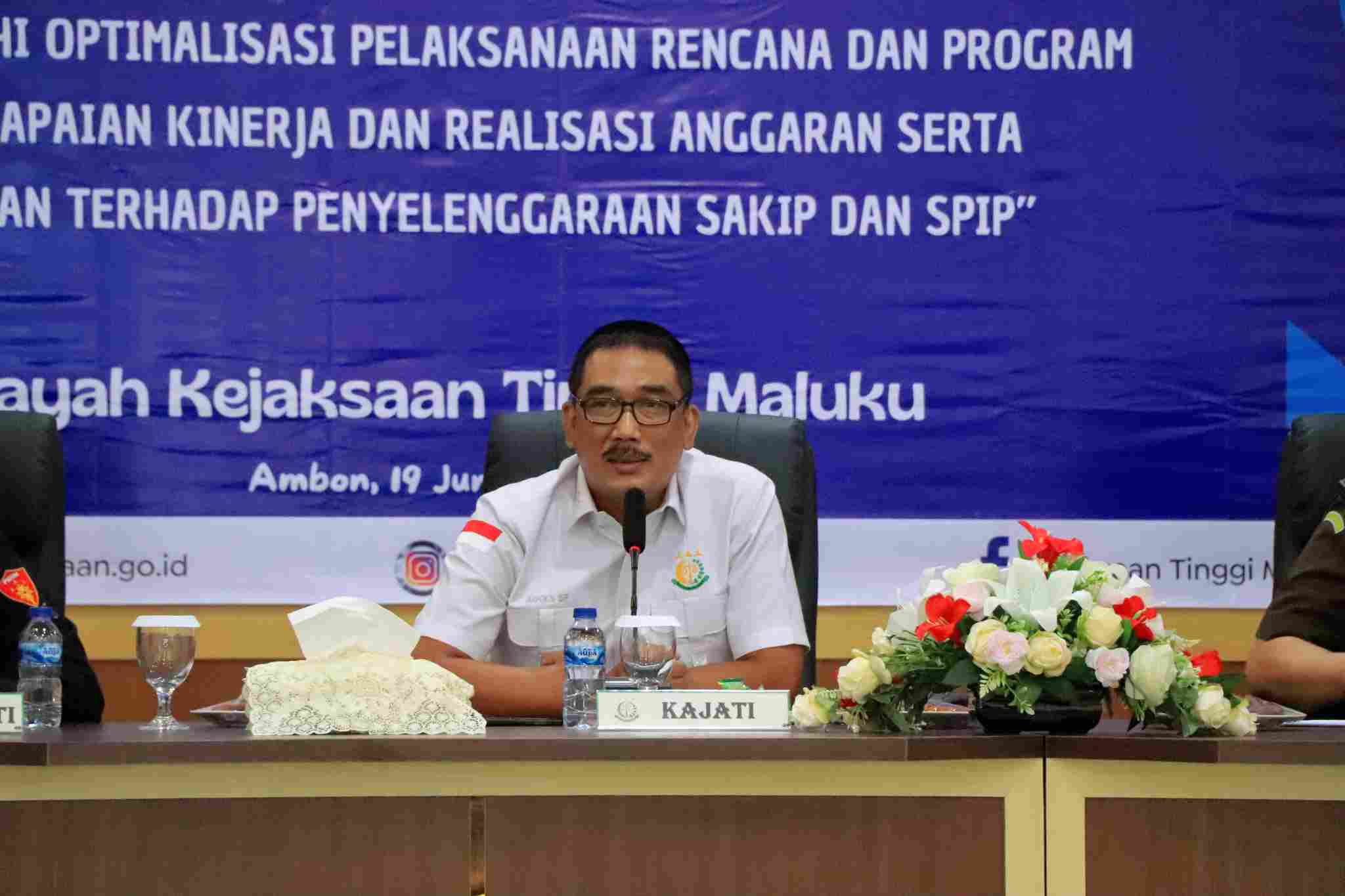 Kajati Agoes SP Apresiasi Biro Perencanaan Kejagung RI yang Melakukan Kunjungan Kerja ke Ambon