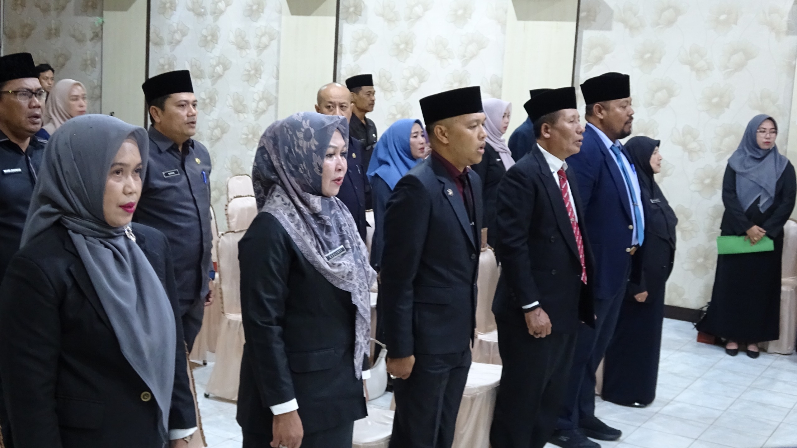 Sekda Lantik 6 Pejabat Administratif dan Pengawas di Lingkungan Pemkab Inhil