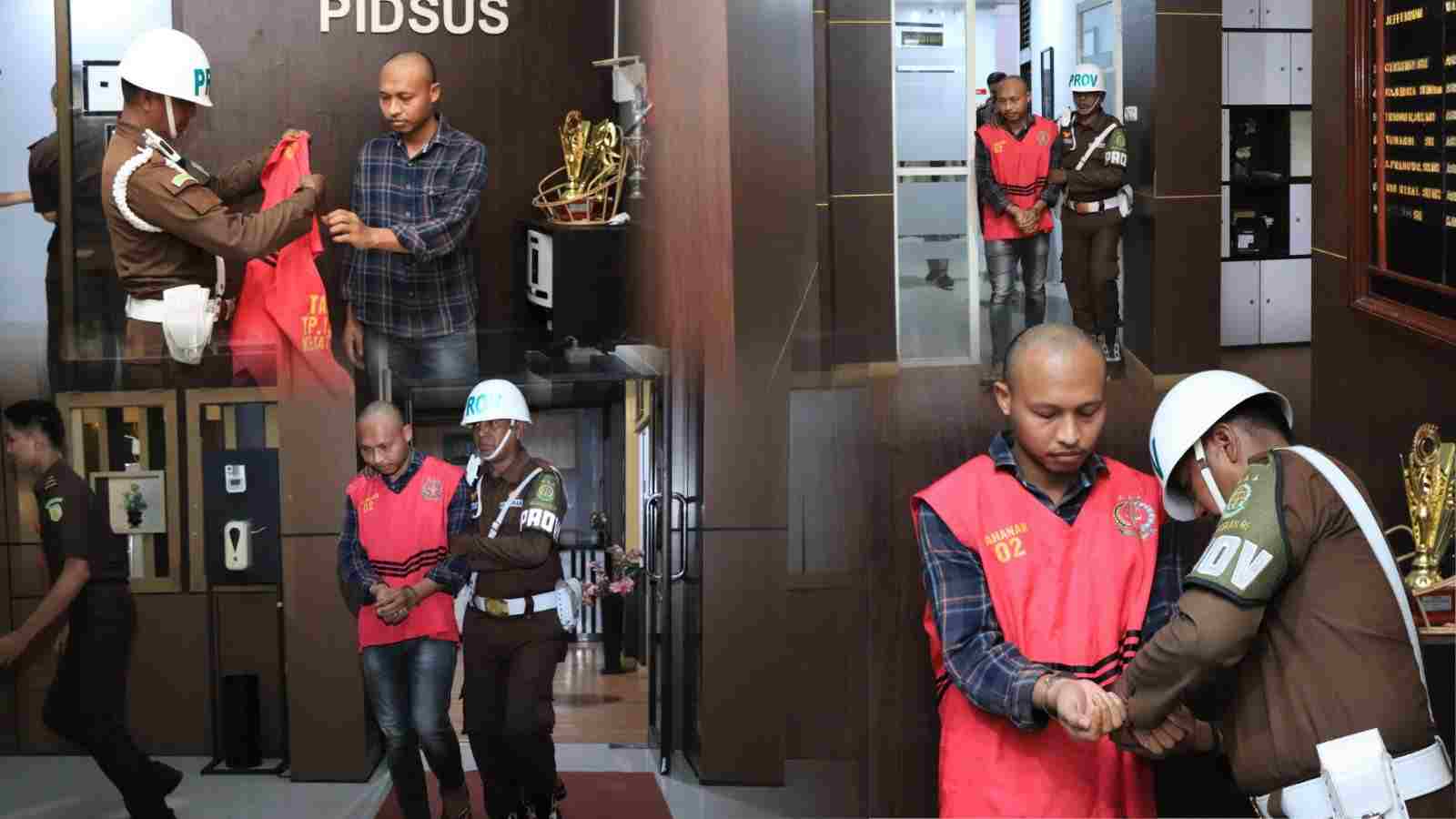 Penyidik Kejati Maluku Resmi Menahan Tersangka MYM