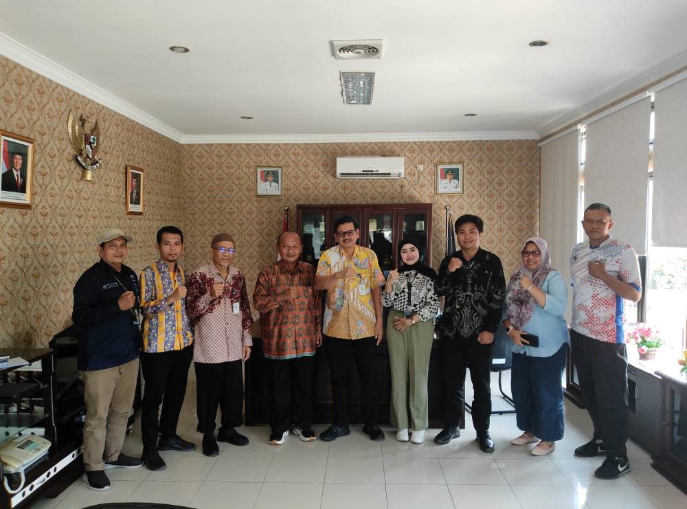 Sekda Dumai H Indra Gunawan Sambut Hangat Silaturahmi PT Aerobus Transport Manunggal